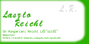 laszlo reichl business card